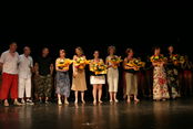 Bureau de l'association et quelques Professeurs lors du Gala de Juin 2006