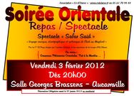 Soirée orientale