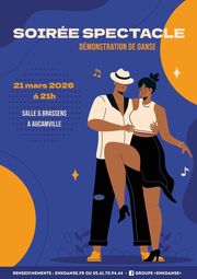 Soirée Spectacle : samedi 21 mars 2026